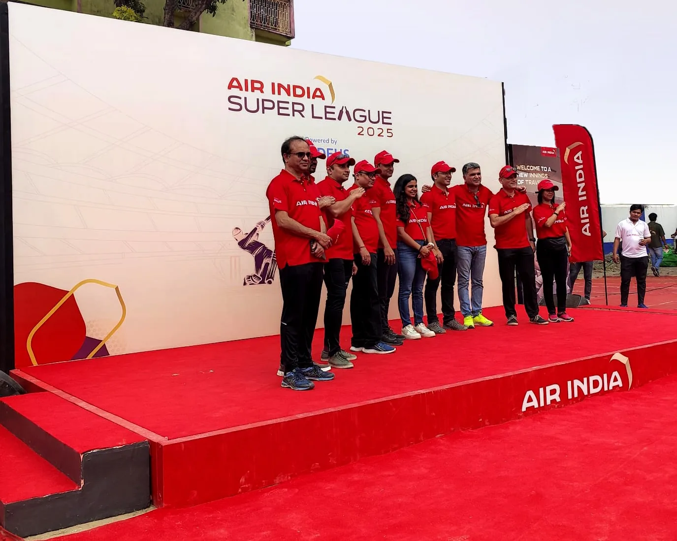 Air India Super League 2025 team presentation at Harvard House Sports