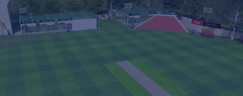 Turf wicket at Harvard House Sports